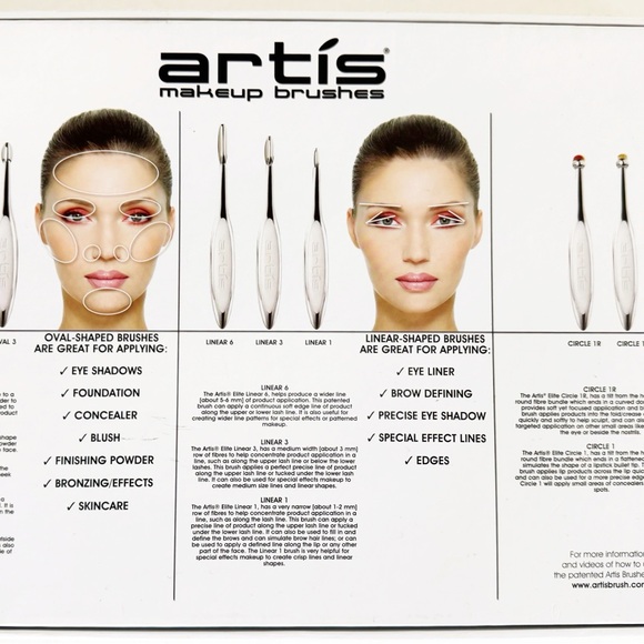 NWT Artis 10 Brush Set and Cleansing Foam - Picture 10 of 11